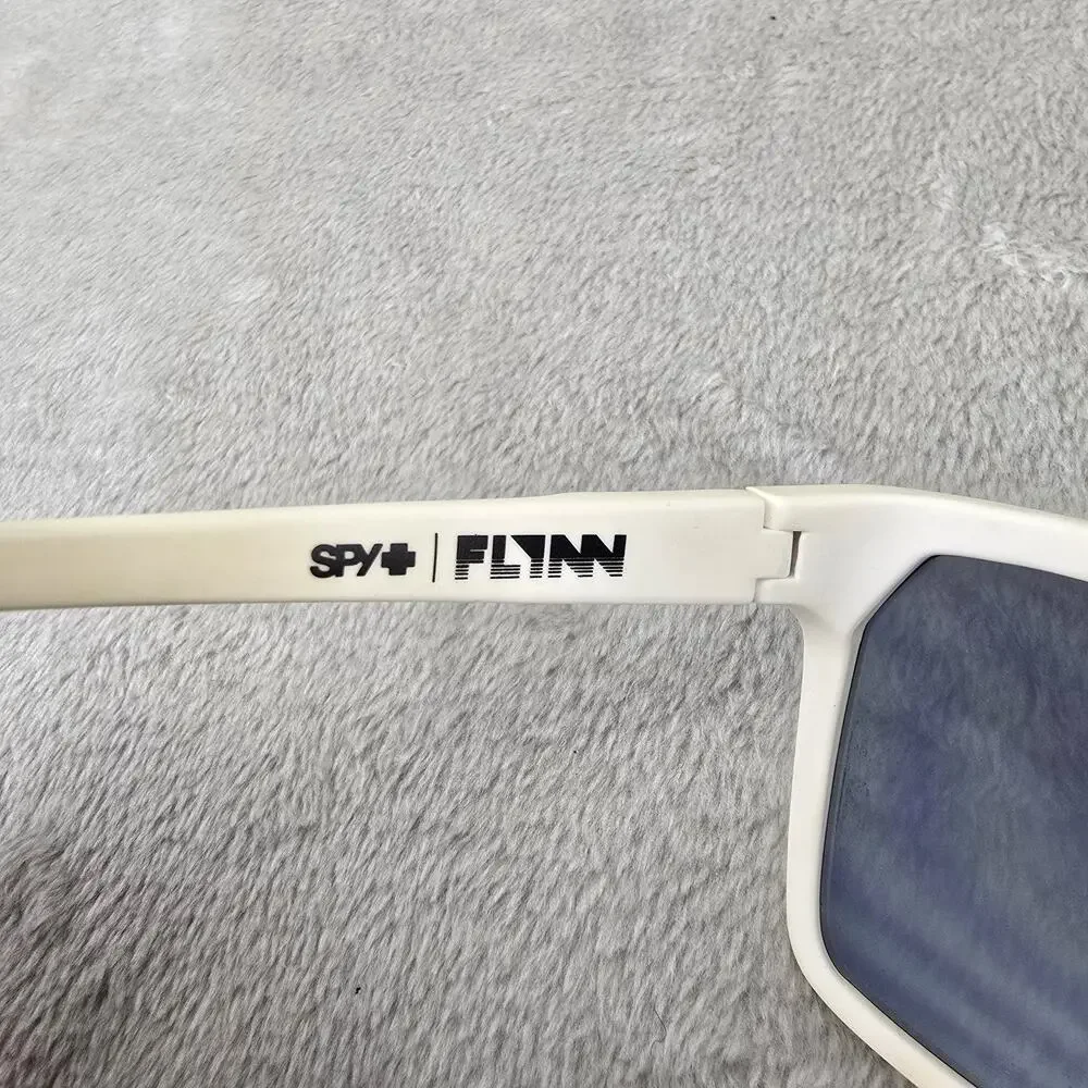 Spy+ Optic Flynn Black Whitewall Frame Sunglasses Blue Lens 134 00-140
